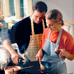 cooking couples classes couple millennials aflame relationship kitchen keep baking team millennial class february require teamwork wedding schram lauren